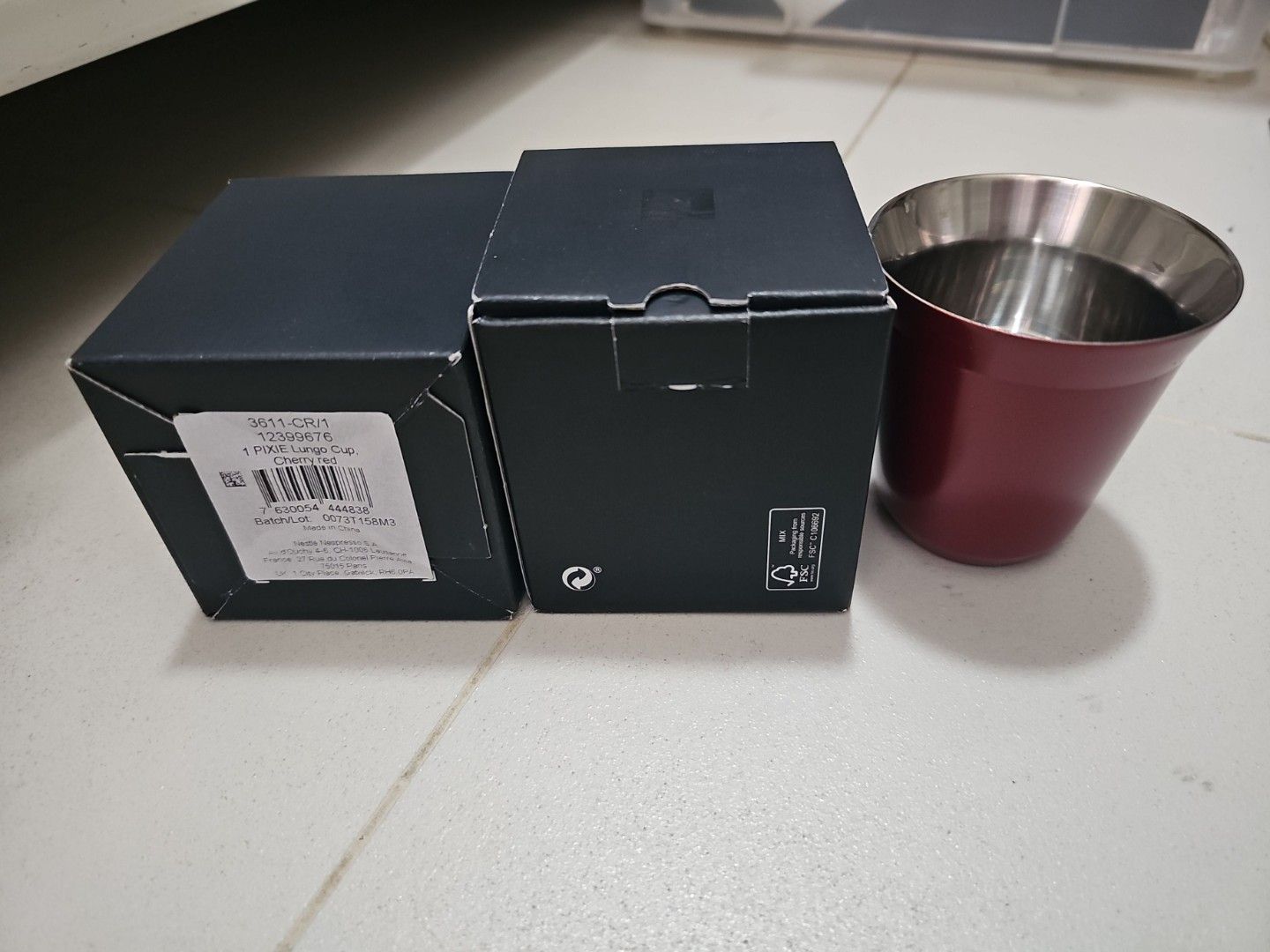 Nespresso Pixie Lungo Cup - Cherry Red460896877487083520