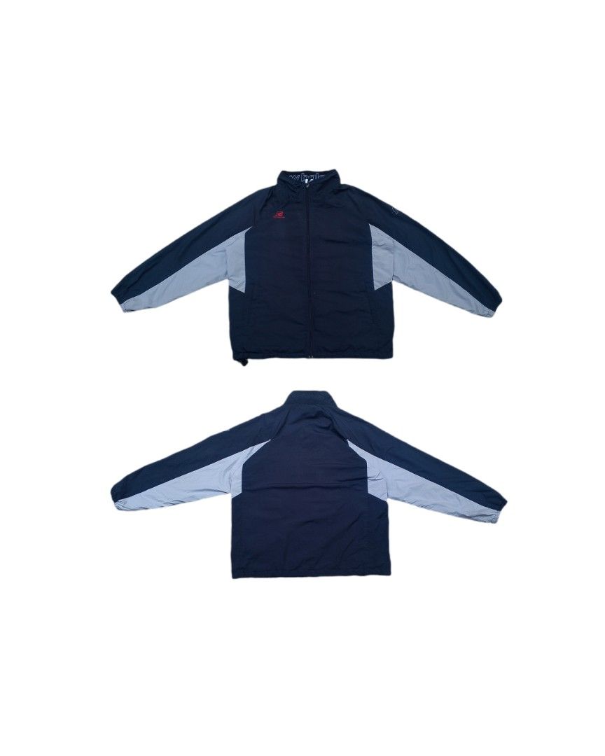 NEW BALANCE | Late 2000s Two-Tone Windbreaker Jacket (Category: Coats, Jackets and Outerwear) located in Baguio. Submitted by silvercitystyles (Listing ID 1433247398, Image 2). Description: NEW BALANCE | Late 2000s Two-Tone Windbreaker Jacket ‎Price: ₱680 ‎Bundle Price (2-3pcs): ₱545 ‎+ Shipping Fee ‎Issue: Minimal zipper design distress (zipper fully working) ‎Condition: 9.5/10 ‎Size: LL on tag ‎Length: 29" ‎Width: 25" 📩📩📩.
