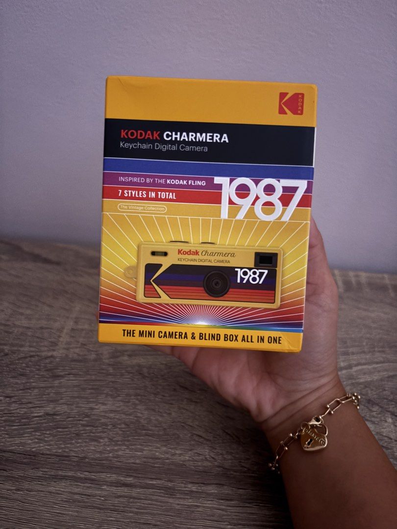 NEW Original KODAK Charmera UNSEALED (Category: Cameras) located in Cebu City. Submitted by belly.dego (Listing ID 1433212769, Image 1). Description: Kodak Charmera Brandnew Unsealed 100% Authentic Super cute easy to use and can be clipped on bag.
