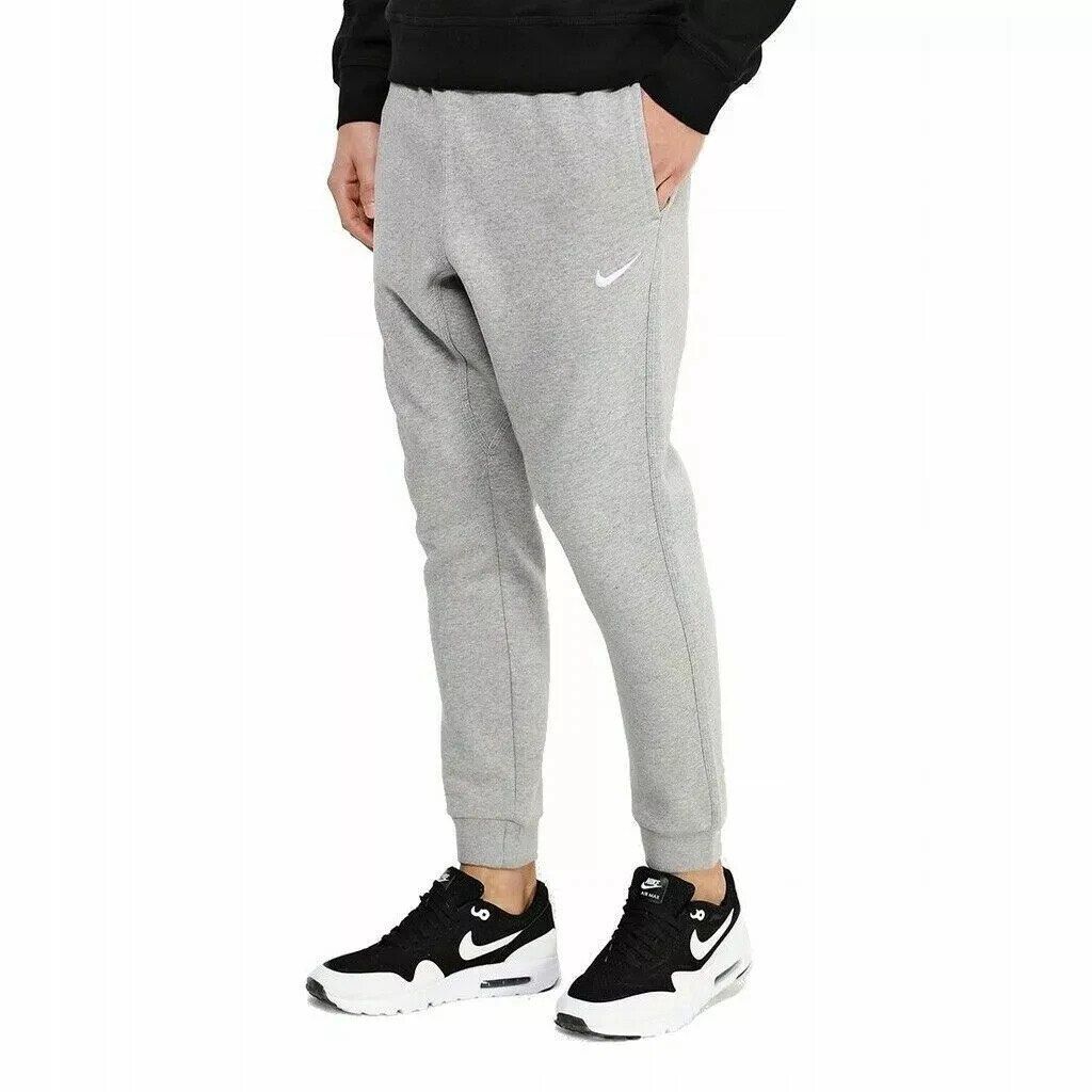 Nike Sweatpants - Gray - Small (Category: Joggers) located in Pasig City. Submitted by mvsdb (Listing ID 1433309564, Image 1). Description: - Nike sweatpants - Size: Small - Color: Gray - Features a small white Nike logo - Drawstring waistband - Two side pockets - Made in Vietnam.