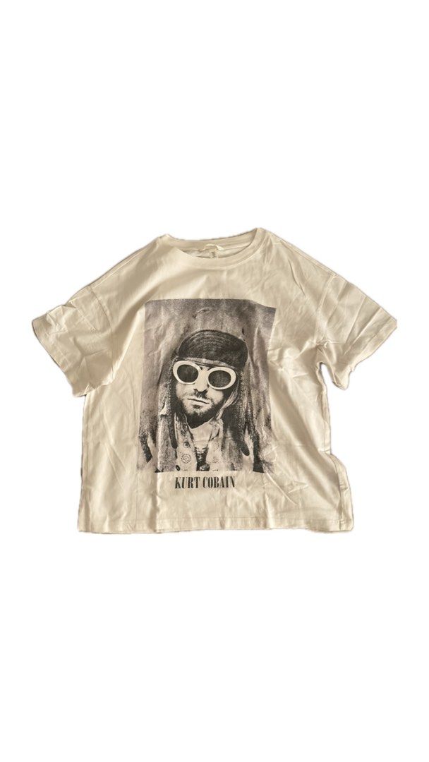 Nirvana Kurt Cobain Band Shirt (Category: Tshirts & Polo Shirts ) located in Pasig City. Submitted by hauerking (Listing ID 1433286559, Image 1). Description: Official nirvana kurt cobain band shirt, check other listing to see bundle price. MOP: GCASH | SF SHOULDERED BY BUYER.