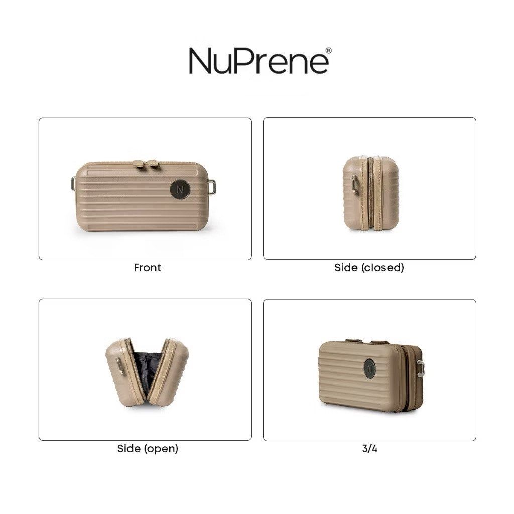 NuPrene Lucca Mini Travel Bag (Category: Cross-body Bags) located in Caloocan City. Submitted by aliyunny (Listing ID 1433262366, Image 2). Description: - brand new & comes in its original box - retails for P1,675 but i'm selling this for P650 only .