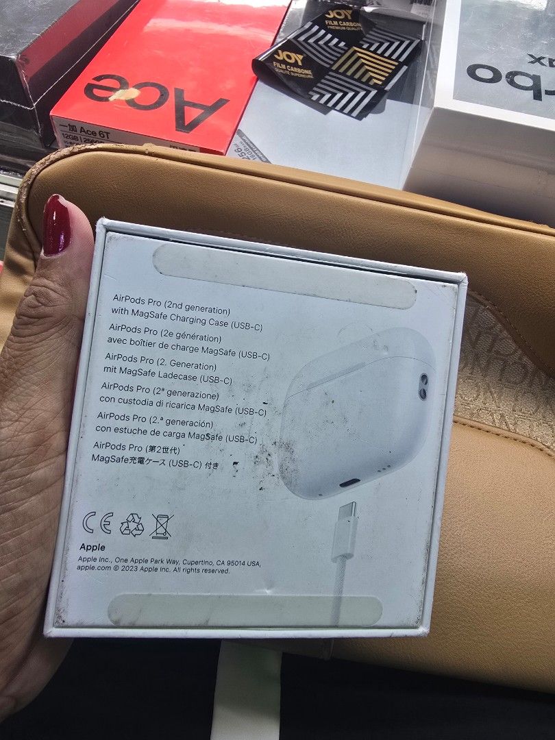 Orig Apple Airpods Pro 2 Type-C (Category: Earphones) located in San Juan City. Submitted by AshleyandLynGeneralmerchandise (Listing ID 1433321408, Image 3). Description: Txt or Call 💯09959523680/09950171472 💯Facebook Page: 👍Jenny Telecom Mode of Payment: 🍓Cash Bank Transfer 🍓GCash & Paymaya Installment: 🍓Credit Card 🍓Ggives 🍓Home Credit 🍒Cash on Delivery 🍒 Shipping 🍒Meet Up 🍒Trade In You can visit our Physical store in 2ndfloor Cellp