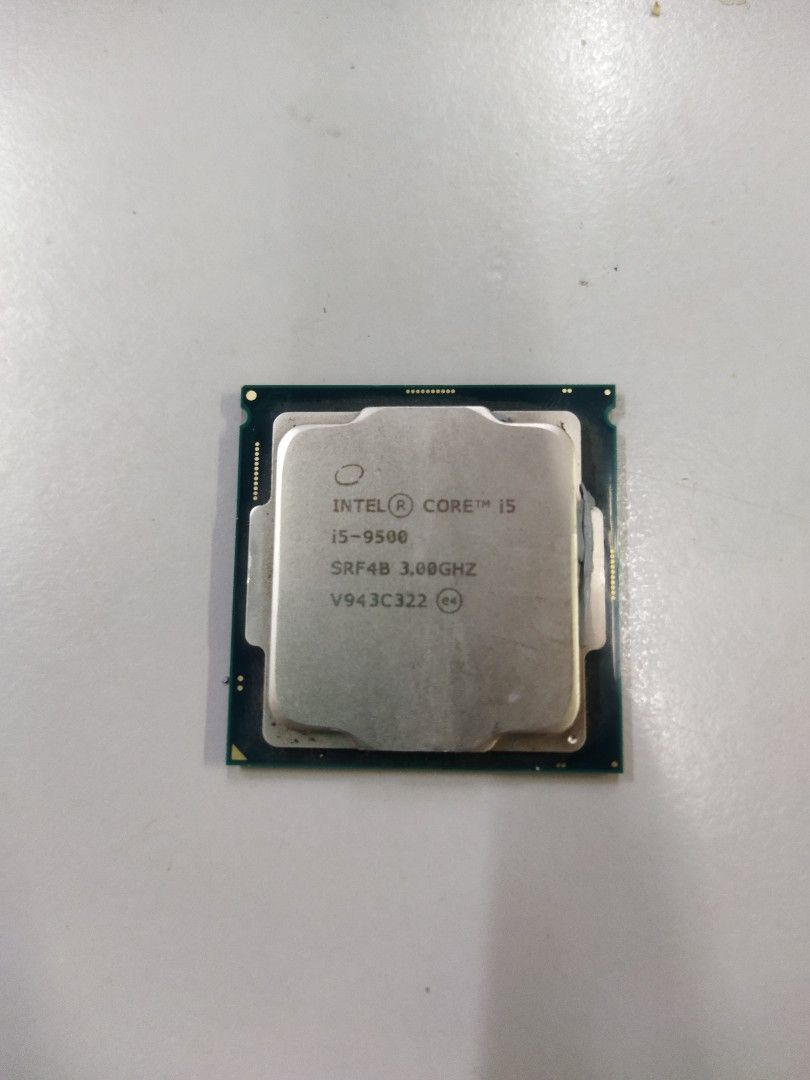 Processor intel & AMD (Category: Computer Parts) located in Kuala Lumpur. Submitted by efactoryentsb (Listing ID 1433233967, Image 1). Description: All used Processor as below: Intel Processors: - i5-7400 @Rm120 - i5-7500 @Rm140 - i5-8400 @Rm220 - i5-8500 @Rm250 - i5-9500 @Rm280 - i5-10500 @Rm410 - i5-12500 @Rm650 AMD Processor: - Ryzen5 3400G @Rm220 - Ryzen5 4650G @Rm500 - Ryzen5 8500G @Rm750 *All Processors warranty 1 month*.