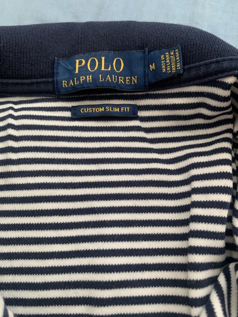 Ralph Lauren Slim Fit Polo (Category: Tshirts & Polo Shirts ) located in Pasay City. Submitted by yang_mg21 (Listing ID 1433334034, Image 2). Description: Good condition no flaws, 9/10.