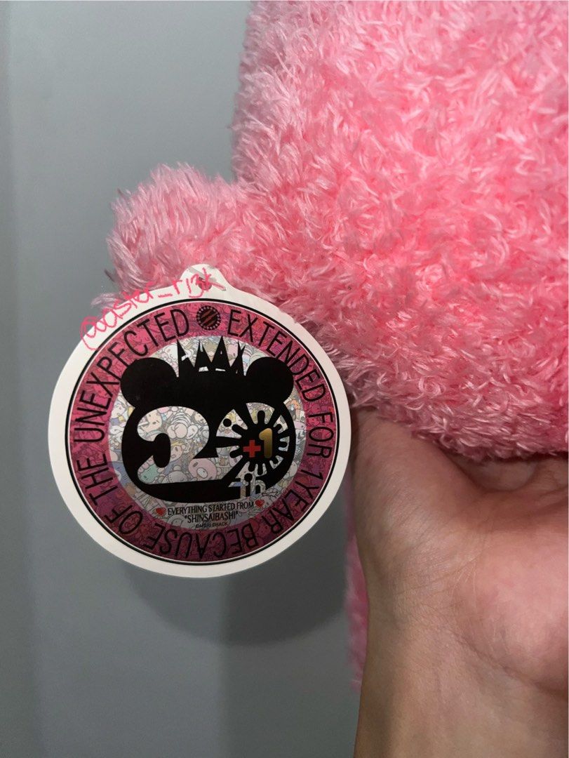 RARE Gloomy Bear pink abstraction (Category: Plushies & Soft Toys) located in Bangued. Submitted by aster_rizk (Listing ID 1433382570, Image 2). Description: a hard find gloomy bear cgp 576 with paper tag, hence the price. in mint condition; displayed only.