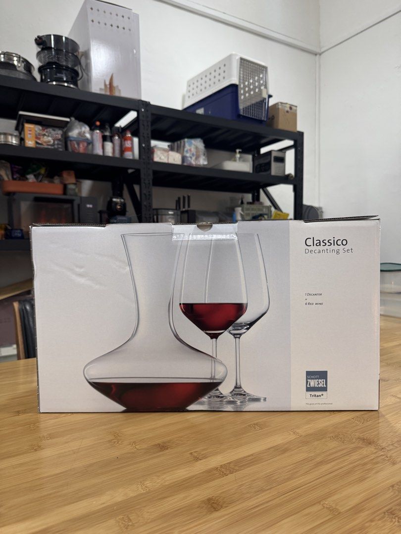 Schott Zwiesel Classico Decanting & Glass Set460469196849172480