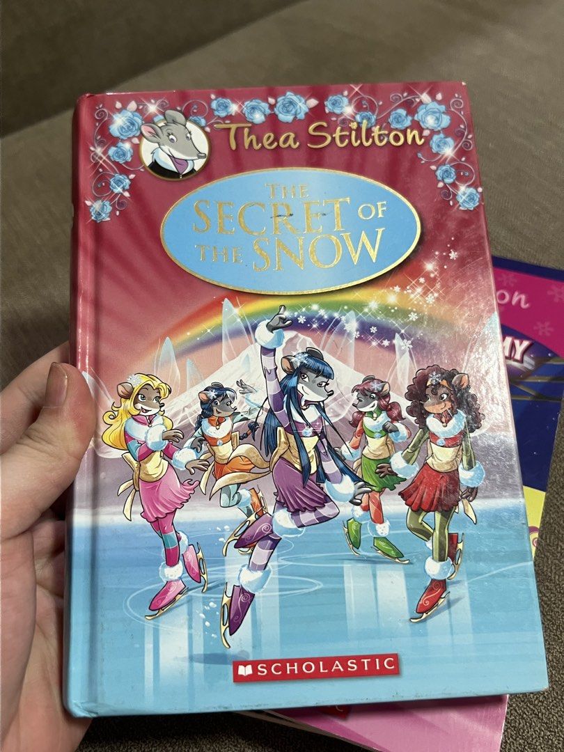 (SET) Thea Stilton Mouseford Books (Category: Children's Books) located in Manila. Submitted by martinastealsndeals (Listing ID 1433240304, Image 3). Description: ALL FOR ₱430‼️ Thea Stilton Mouseford Academy book set. Includes the following titles: - "The Secret of the Snow" (Hardbound) - "Mice on the Runway" - "Drama at Mouseford" - "And the Dragon's Code" - "And the Ice Treasure" Books are in English & Published by Scholastic 📍Mnl .