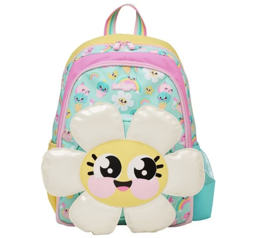 Smiggle Backpack (Category: Babies & Kids Fashion) located in Pasig City. Submitted by msdealsstyles (Listing ID 1433218981, Image 1). Description: Smiggle Backpack Excellent Used Condition Junior size, 14 inches.