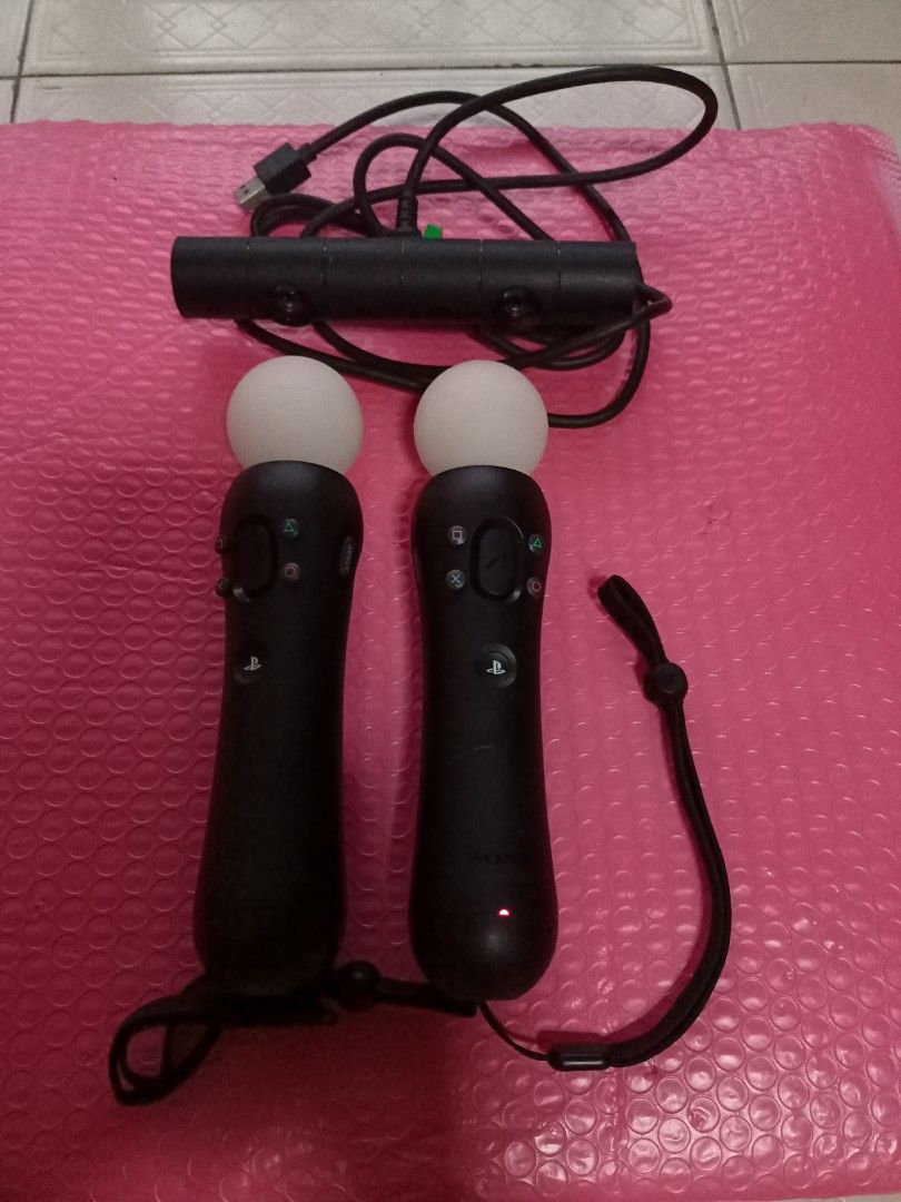 Vr Motion Sensor Controller Sony PlayStation Move Motion Controllers & Camera, Video Gaming, Gaming ...