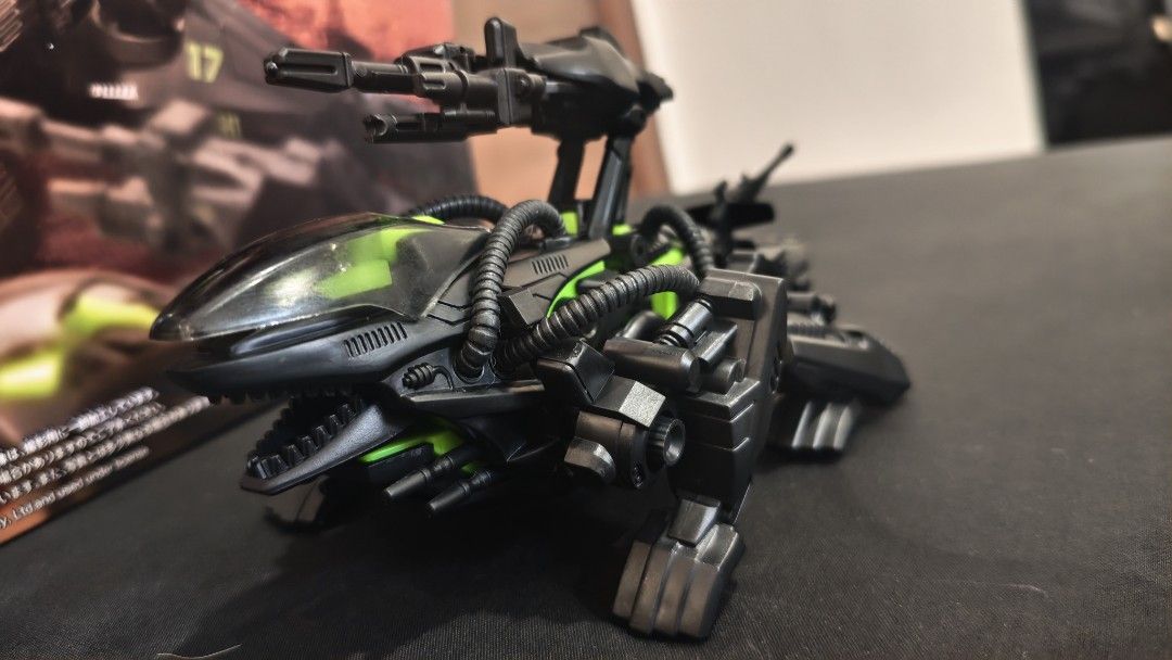 Takara Tomy Zoids Heldigunner (Category: Gundam & Model Kits) located in Pasig City. Submitted by mxn_jp (Listing ID 1433360936, Image 1). Description: Takara Tomy Zoids 25th Rebirth Century Heldigunner Scale 1/72, Box, Manuals and spare rubber caps included, built for display only, wind-up motor not working, maybe may masikip lang sa loob ng mismong motor but I do not opened it, check nyo na lang. If Meetups, near Pasig and Binangonan Areas only