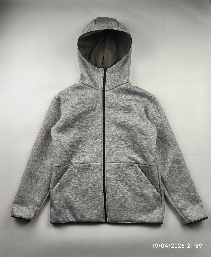 The North Face reversible tech air hoodie (Category: Coats, Jackets and Outerwear) located in Manila. Submitted by corner_finds (Listing ID 1433229288, Image 1). Description: Lightweight reversible sweatshirt zip hoodie made from special triple-layer recycled fabric that combines warmth and breathability Reversible / Left and Right Side Pockets (Only Fabric Side Zipper) Designed with a three-dimensional pattern that provides moderate stretch and 