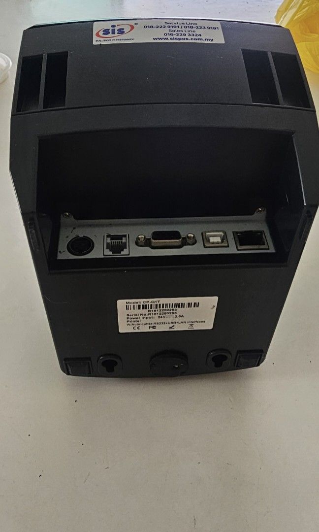 Thermal Printer (Category: Printers, Scanners & Copiers) located in Petaling Jaya. Submitted by bravetree.699cfd (Listing ID 1433259293, Image 2). Description: Model CP-Q1T Auto cut.