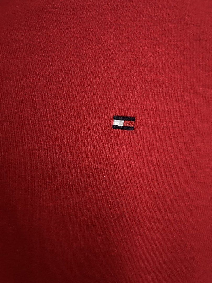 TOMMY HILFIGER RED POLO SHIRT (Category: Tshirts & Polo Shirts ) located in Quezon City. Submitted by ger4rd (Listing ID 1433366775, Image 3). Description: BRAND NEW TOMMY HILIFIGER RED POLO SHIRT SIZE XL 24x30 1000.
