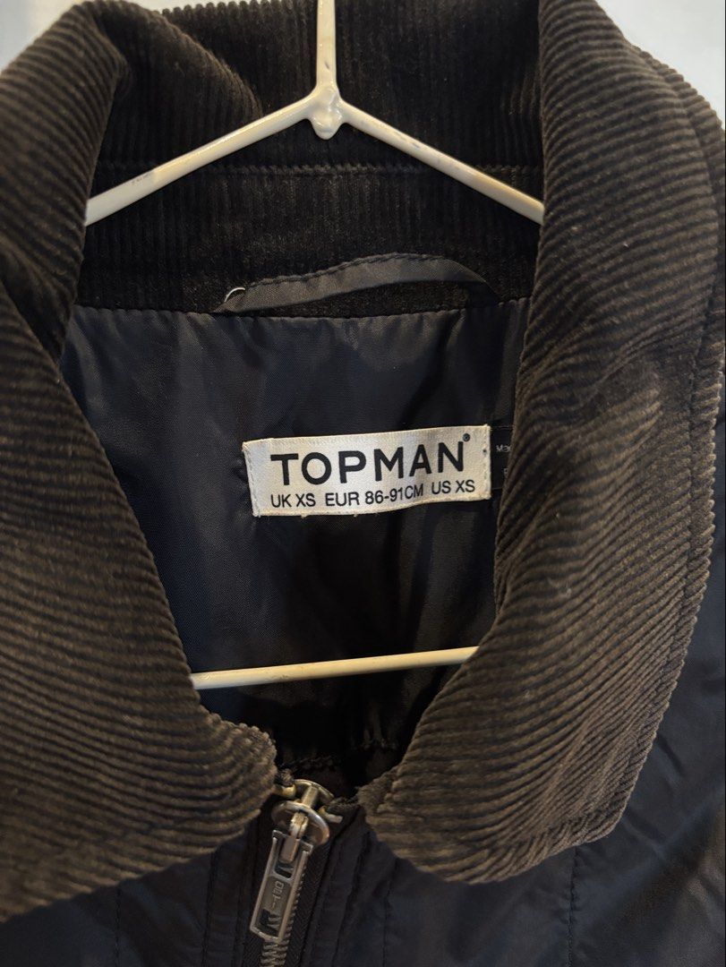Topman Quilted Jacket Black (Category: Coats, Jackets and Outerwear) located in Paranaque City. Submitted by domisclosett (Listing ID 1433300907, Image 2). Description: loc: parañaque/muntinlupa, (pm in advance, can send from qc) mop: gcash, bdo, maya mod: lalamove or j&t pick up, sf c/o buyer .