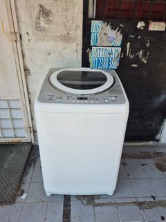家電 Used Washing Machine for Sale (Toshiba) Twin Air Zokop XPB35-ZK35 Electric Compact Twin Tub 14.3 lbs Washer and