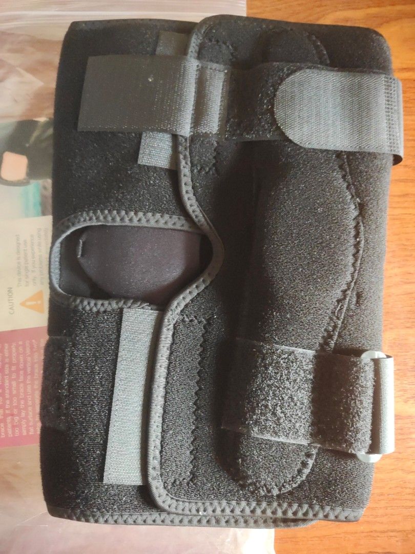 Universal Hinged Knee Brace CK-110 (2pcs) (Category: Braces, Support & Protection) located in Alaminos. Submitted by adornaura (Listing ID 1433214252, Image 2). Description: 2pcs new - CK-110 Universal Hinged Knee Brace - Provides support and stability to the knee - Adjustable straps for a secure fit - Includes fitting instructions - Includes washing instructions - Available sizes - Black color.