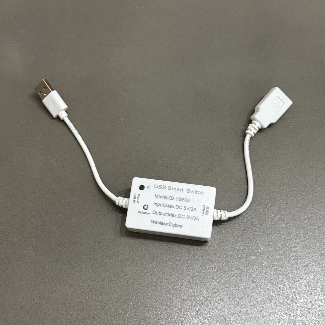 USB Smart Switch [Zigbee] (Category: Electrical, Adaptors & Sockets) located in Singapore. Submitted by blackunicorn (Listing ID 1433308521, Image 1). Description: New in box. .