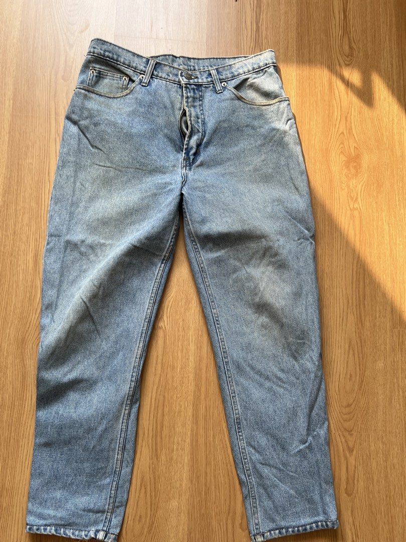 vintage original cerruti jeans (Category: Jeans) located in Taguig. Submitted by vientagefindz (Listing ID 1433239556, Image 1). Description: These Cerruti Jeans are crafted from a light-wash denim and feature a distinct embossed leather patch on the back displaying the brand name and logo..