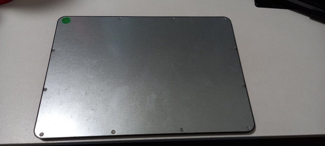Wireless Keyboard with Touchpad (Category: Computer Keyboard) located in Quezon City. Submitted by rowie08 (Listing ID 1433236133, Image 2). Description: - Wireless keyboard with integrated touchpad - Used with ipad 5th gen - Bought a few years ago for 1k - Been a while since I used it but it still turns on and should be working - RFS: Decluttering Shipping shouldered by buyer.