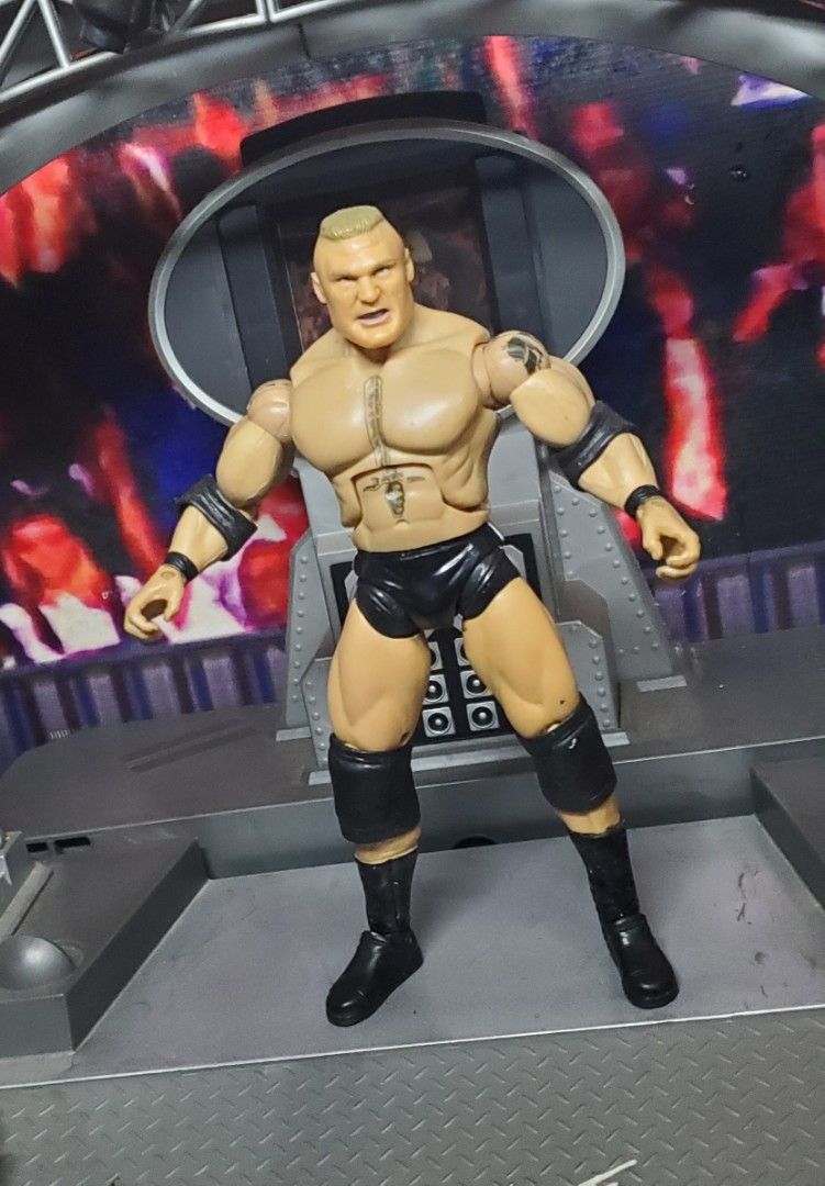 WWE WWF Smackdown Wrestling Brock Lesnar DELUXE AGGRESSION (Category: Figurines & Statues) located in Quezon City. Submitted by jameshellwig1990 (Listing ID 1433366949, Image 1). Description: WWE WWF Smackdown Wrestling Brock Lesnar DELUXE AGGRESSION super rare arguable the best Brock Lesnar wrestling figure ever made 3499 cainta meetup lalamove lbc.