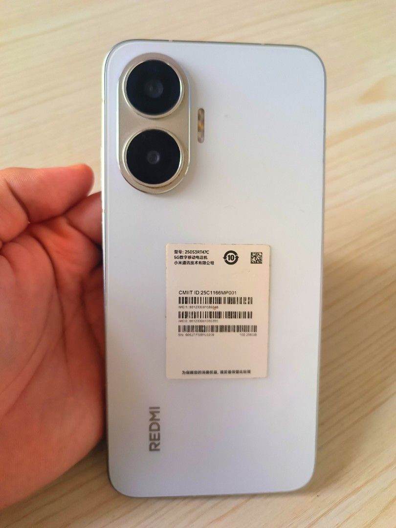 Xiaomi Redmi turbo 4 pro Silver 256GB, Mobile Phones & Gadgets, Mobile ...