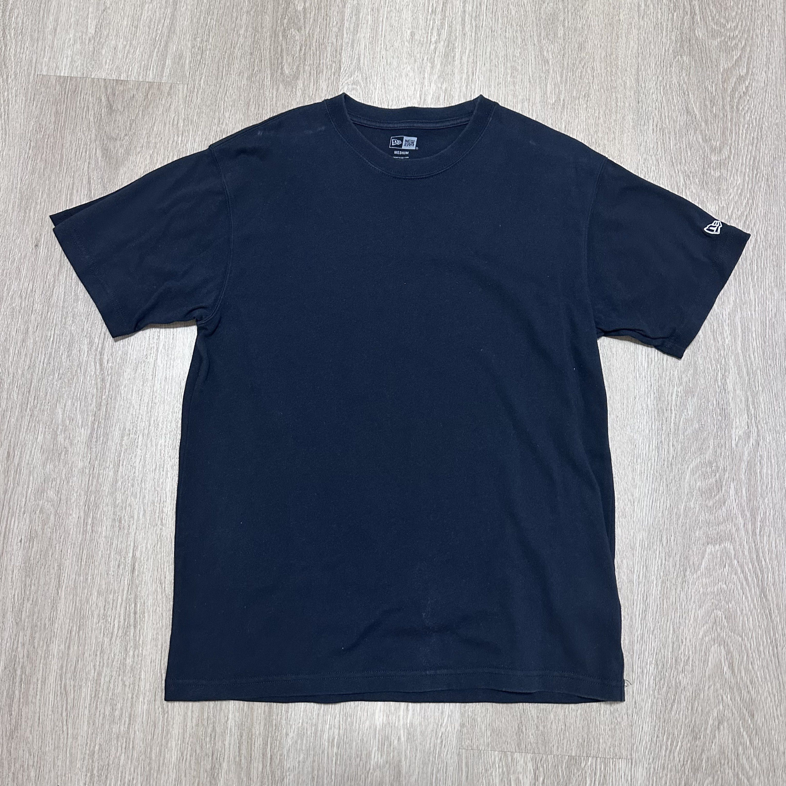 Yohji Yamamoto x New Era T-Shirt (Category: Tshirts & Polo Shirts) located in Singapore. Submitted by geralddesu (Listing ID 1433303455, Image 1). Description: Length 68cm. Clearing wardrobe, feel free to look at other listings.