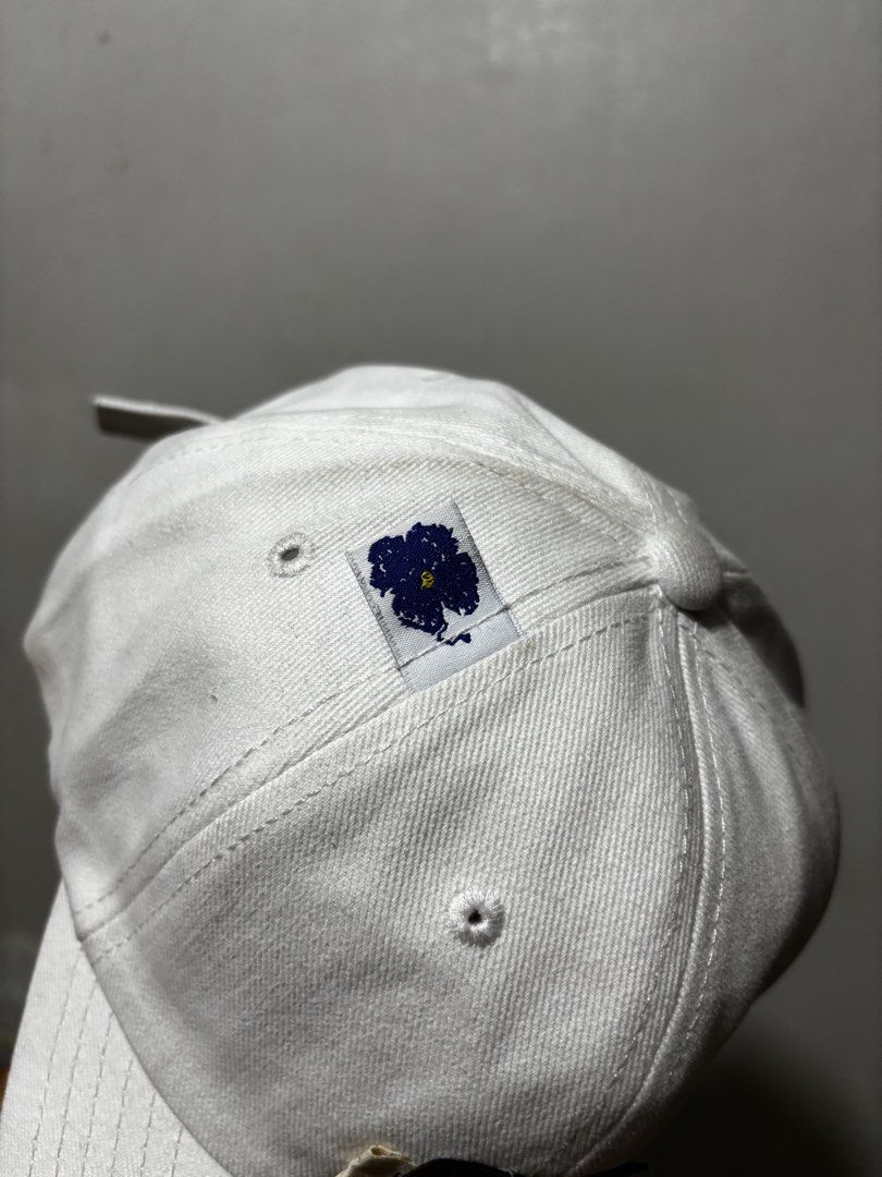 Ader Error Baseball Cap (Category: Caps & Hats) located in Calamba. Submitted by sinauna. (Listing ID 1433558470, Image 3). Description: WTS: Ader Error Baseball Cap - White Condition/Issues: needs cleaning Price: Mine - 599+SF Plus shipping fee! Free shipping if you purchase more than 3 items. Also, I can give you a discount in my previous listings so check it out! Thank you! Keep safe! 🫂 It might not be available to other shops, cop it while y