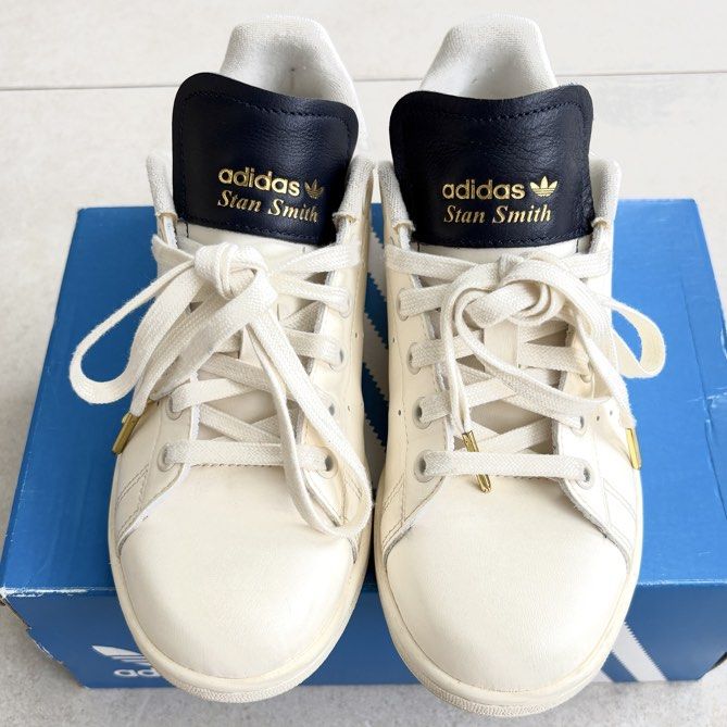 adidas gazelle silver green womens adidas Originals Stan Smith Running White/New Navy  Heppo.com