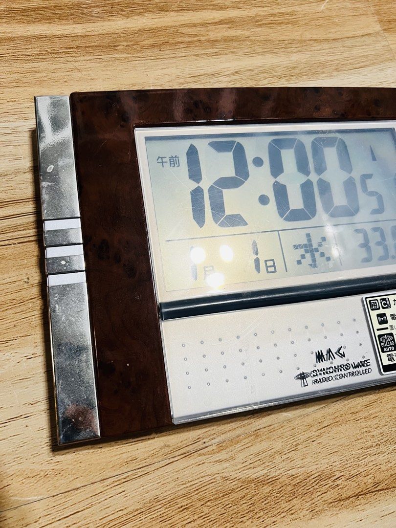 Affordable MAG Digital Wall / Desk Clock 29x20 cm 😍👌 (Category: Clocks) located in Malolos. Submitted by afford.japan (Listing ID 1433518483, Image 2). Description: Affordable MAG Digital Wall / Desk Clock 29x20 cm 😍👌.