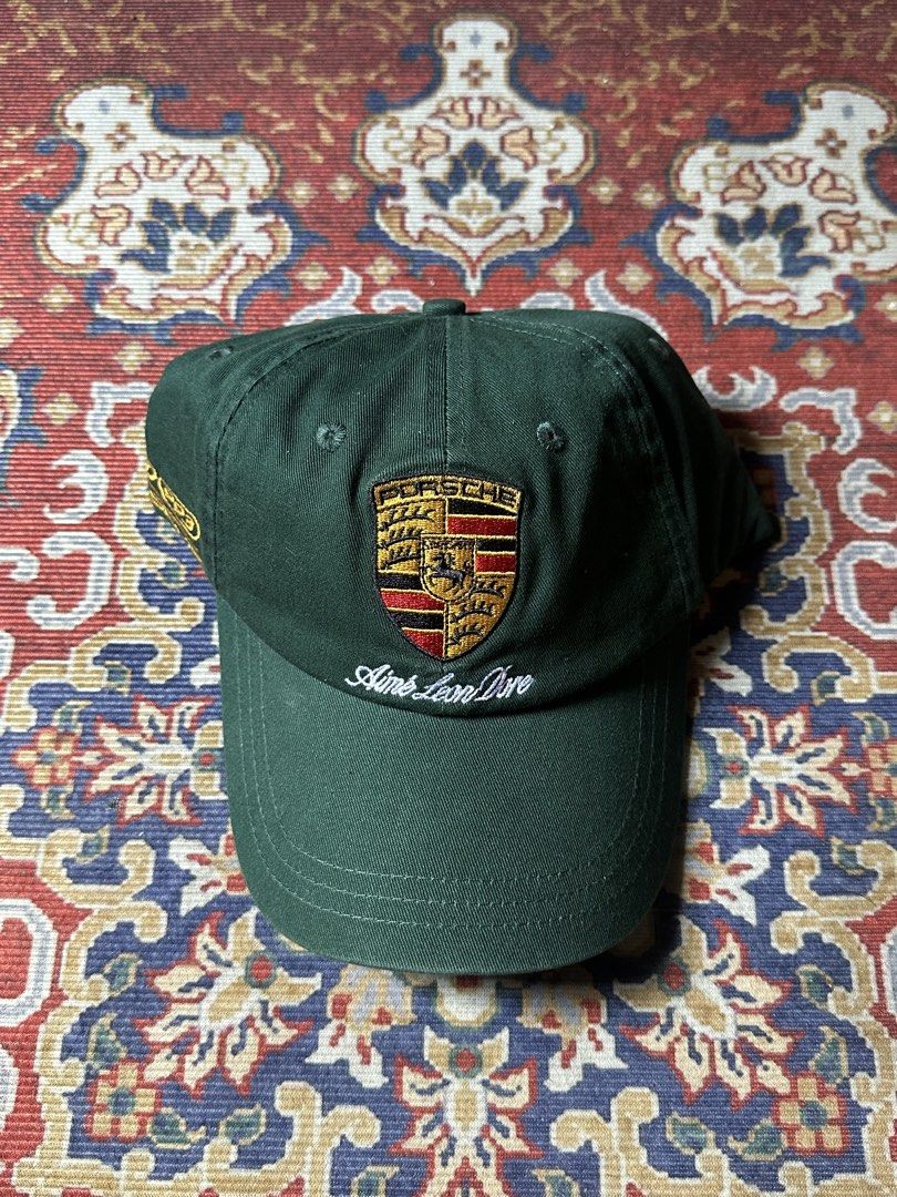 Aime Leon Dore x Porsche Hat (Category: Caps & Hats) located in Manila. Submitted by knucklehead.ph (Listing ID 1433420496, Image 1). Description: Aime Leon Dore x Porsche Hat Brandnew Authentic No Issue with plastic zip.