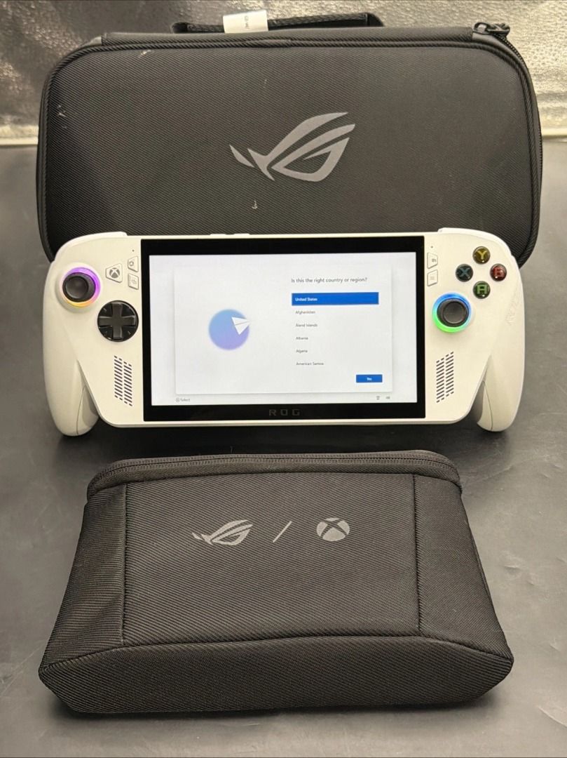 ASUS ROG Ally Handheld Gaming Console, Video Gaming, Video Game ...