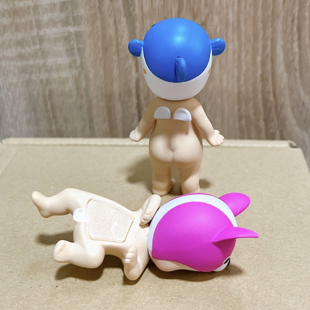 AUTHENTIC Sonny Angel (Blowfish) & Sonny Angel Hipper (Pink French Bull Dog) (Category: Designer & Blind Box Toys) located in Davao. Submitted by anikina (Listing ID 1433517934, Image 2). Description: ₱400 each / ₱700 if buying both Available: •Sonny Angel Marine Series (Blowfish) - 1 •Sonny Angel Hipper Looking Back Series (Pink French Bulldog) - 1 Unsealed but adhesive is unused. Literally just opened them and put them back in the box right awa