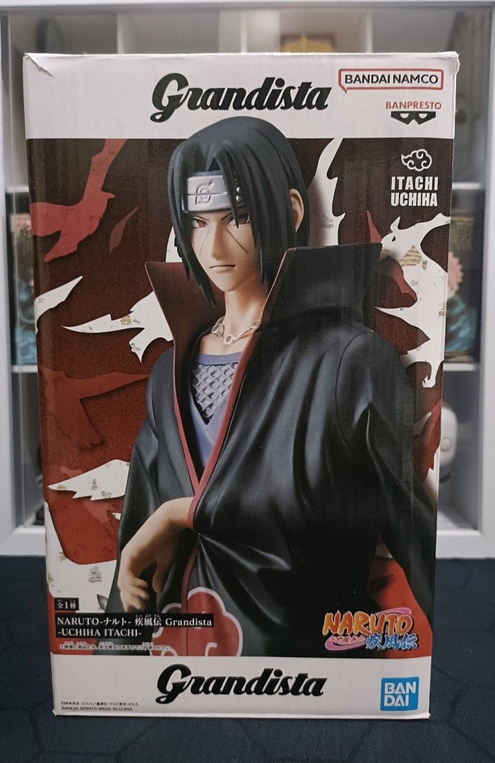 Bandai Namco Grandista Naruto Uchiha Itachi Figure (Category: Figurines & Statues) located in Antipolo. Submitted by johnwenk (Listing ID 1433540694, Image 1). Description: MIB CONDITION .