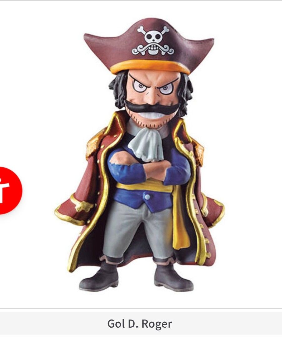 Bandai One Piece Gashapon Figure Gol D. Roger Figure Onepi No Mi (Category: Figurines & Statues) located in Cainta. Submitted by iamho (Listing ID 1433573412, Image 1). Description: - Bandai Gol D. Roger figure - From the One Piece Gashapon series - Features a dynamic pose - Detailed outfit - Comes in original packaging - Part of a set with other One Piece characters - Sealed Check out my other listings for more One Piece No Mi Gashapon figures a
