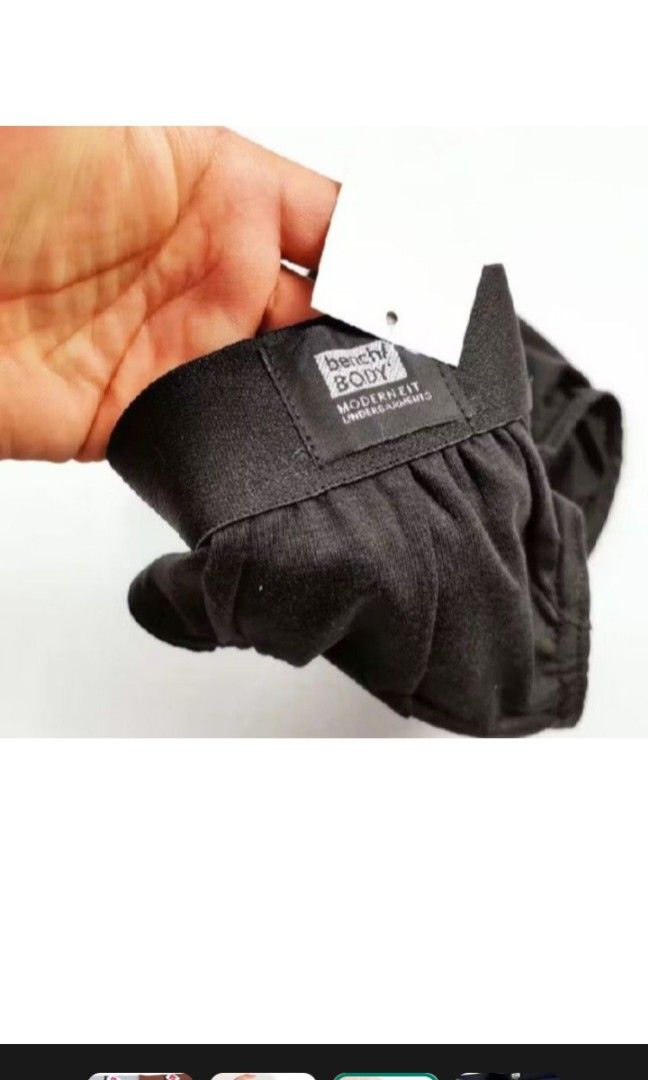BENCH BODY BRIEF FOR MEN'S (Category: Underwear) located in Manila. Submitted by feyruiz (Listing ID 1433459410, Image 3). Description: BENCH BODY BRIEF PHP 75 EACH ONLY! ASSORTED COLORS SMALL TO DOUBLE XL.