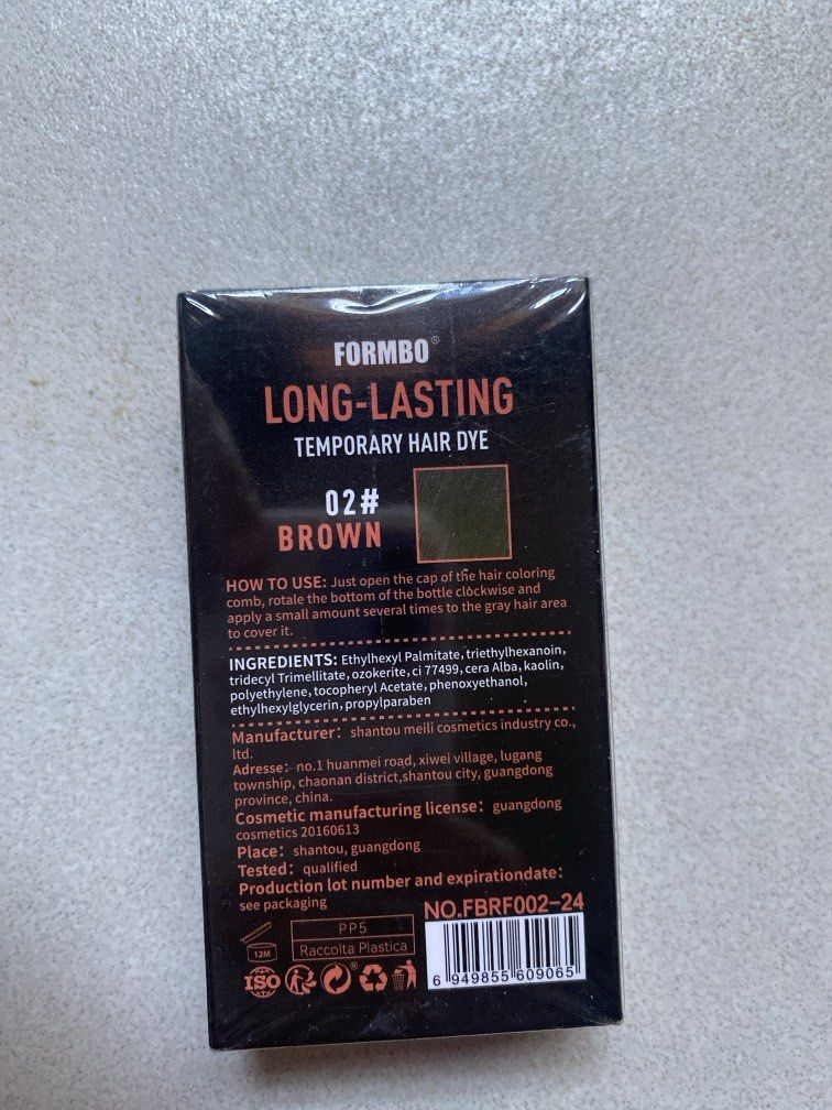 Brown Temporary Hair Dye (Category: Hair) located in Las Pinas. Submitted by beautystash28 (Listing ID 1433463555, Image 2). Description: Every Saturday to Sunday morning po ang pick up .