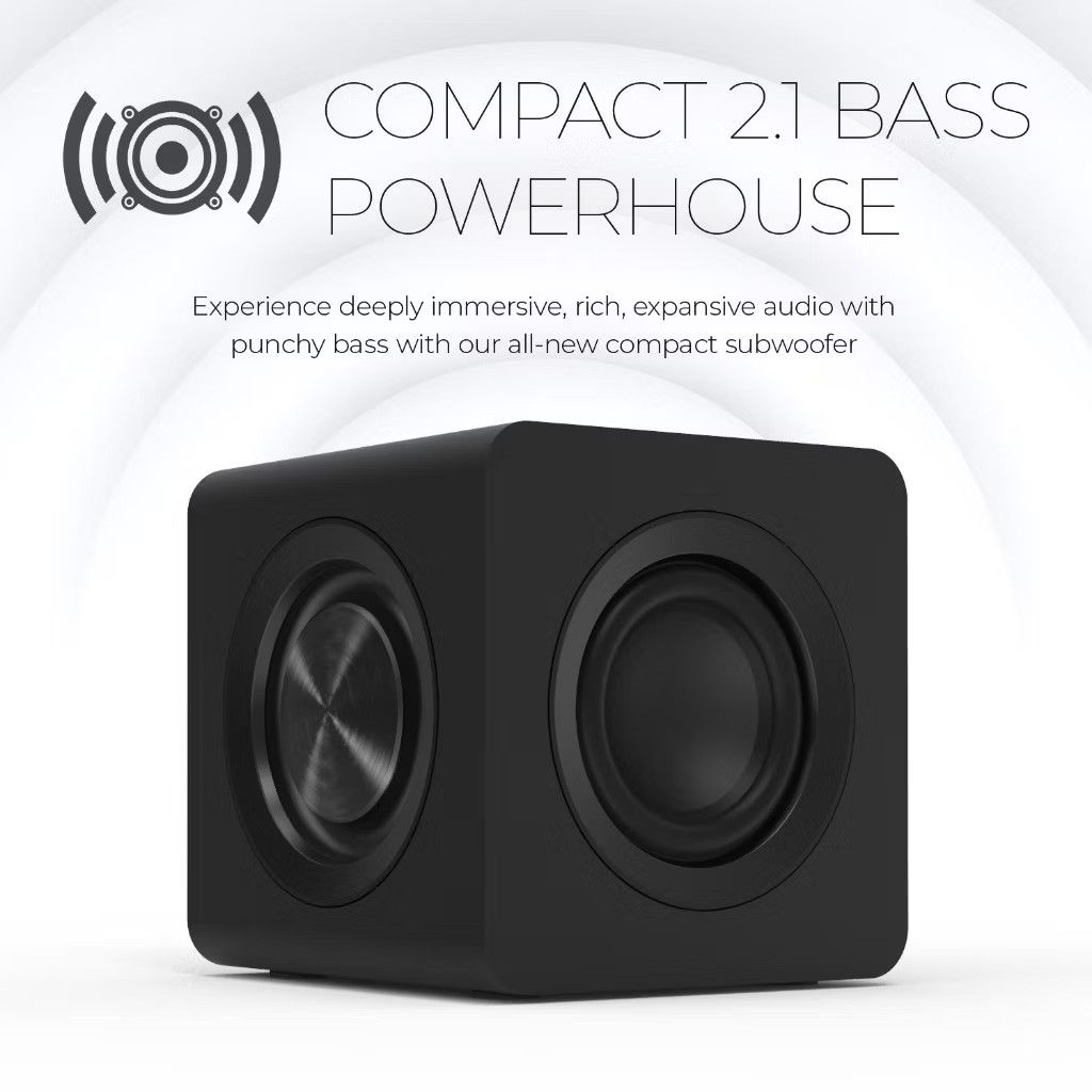 Creative Pebble X Plus 2.1 Speakers | RGB Subwoofer Bluetooth 5.3 (432)