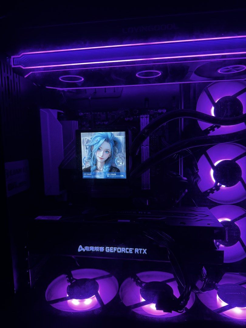 Lian Li am5 gaming pc