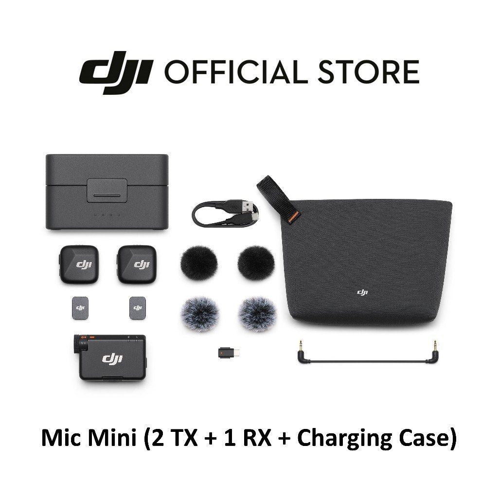 DJI MIC MINI full set 2 tx 1rx