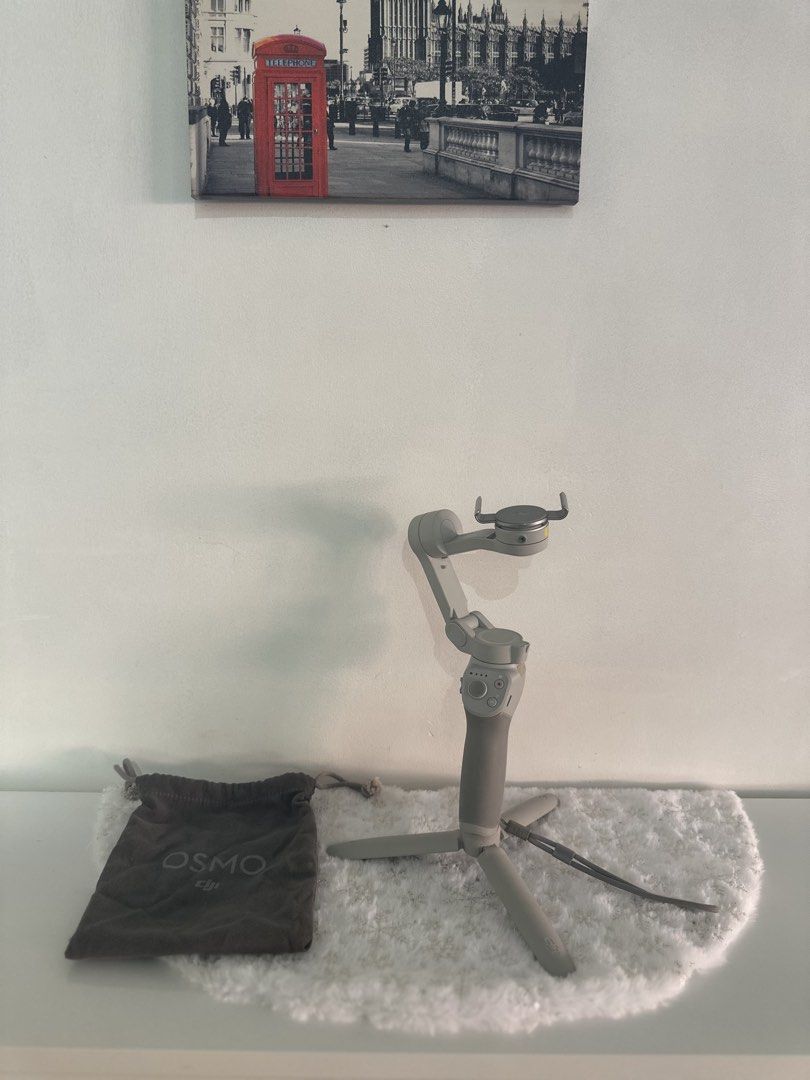 DJI Osmo Mobile 3 Combo 3-Axis Gimbal Stabilizer - Gray (Category: Gimbals & Stabilizers ) located in Naga. Submitted by nomadx (Listing ID 1433512621, Image 1). Description: DJI Osmo Mobile 3 Combo 3-Axis Gimbal Stabilizer – Good Condition Selling my DJI Osmo Mobile smartphone gimbal. Well used but still in good working condition. Stabilization works perfectly and all buttons are functional. Includes: • DJI Osmo Mobile gimbal • Mini tripod • Wri