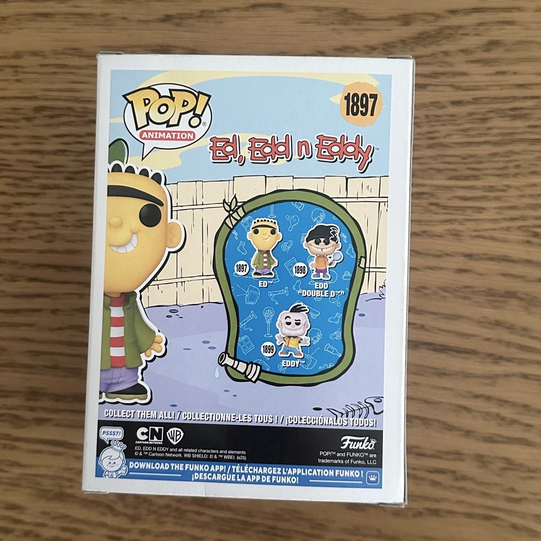 ED EDD N EDDY - Ed Funko Pop #1897 (Category: Designer & Blind Box Toys) located in Makati City. Submitted by alilbitofeverything.ph (Listing ID 1433483615, Image 2). Description: .