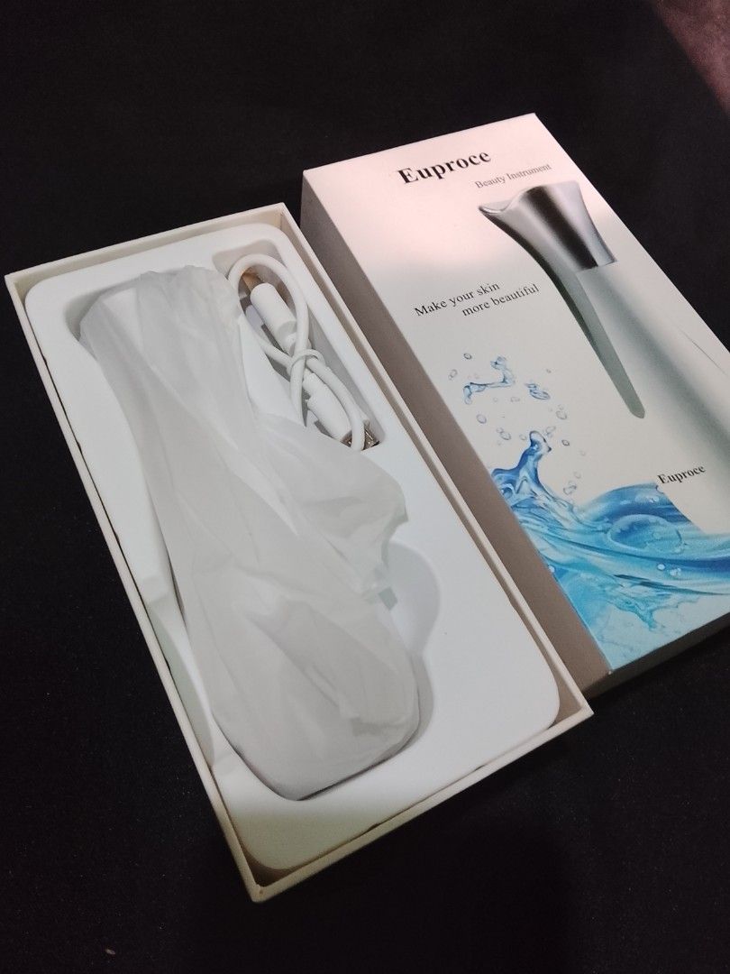 Euproce Face Massager (Category: Face Care) located in Gapan. Submitted by lunashop14 (Listing ID 1433463022, Image 3). Description: - Euproce Face Massager - Sleek, modern design - Perfect for skincare routine - Includes all items shown in the photos - Open for shipping via JNT Express.