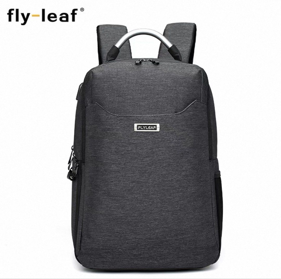 Flyleaf Camera Backpack (Category: Backpacks) located in Kuala Lumpur. Submitted by teoh_88 (Listing ID 1433419327, Image 3). Description: - Designed for photographers - Multiple compartments for camera gear - Padded laptop section - Dedicated spaces for lenses and accessories - Comfortable carrying with top handle and adjustable shoulder straps - Side pocket - USB charging port - Durable dark grey material Interested please contact 0——1—6—5—9—8–
