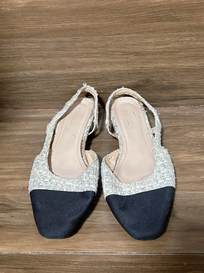FREE: Slingback Shoes (read description) (Category: Flats & Sandals) located in Manila. Submitted by lavenderguava68 (Listing ID 1433521860, Image 1). Description: FREE when you buy any FOOT WEAR Can fit 37-38.