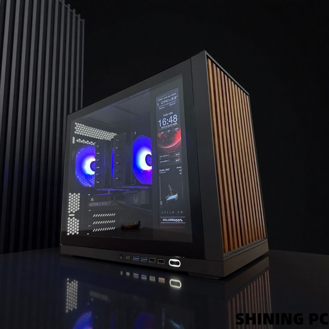 Gaming Desktop RYZEN 7 7700 with RTX 5060TI LCD Gaming PC