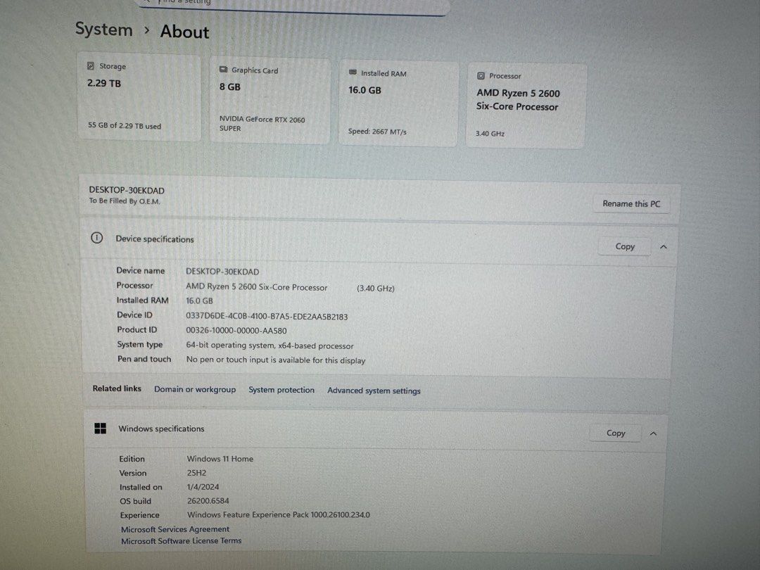 Gaming PC Full Set Let Go436875330869022722