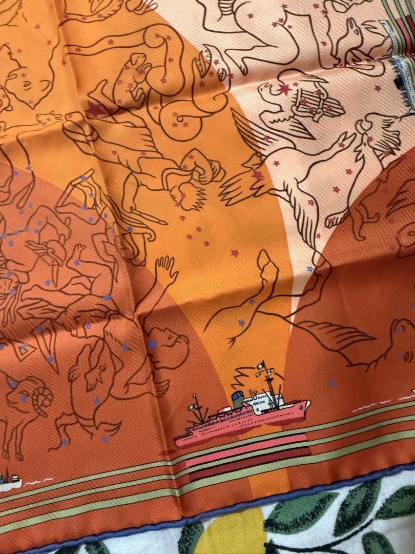 Hermés Mini Scarf (Category: Luxury Accessories) located in General Trias. Submitted by thehouseofrubyph (Listing ID 1433422741, Image 2). Description: Hermes Mini Scarf In good condition.