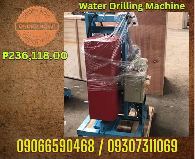 Hydraulic Drilling Rig Water Well Drilling Rig machine (Category: Home Improvement Tools & Accessories) located in Caloocan City. Submitted by ultgachuto69810 (Listing ID 1433468551, Image 1). Description: Overall dimension size800*900*2650mm Package Size800*900*1750mm drill weight 250KG Applicable voltage 380V or 220V Main motor 3KW Lift motor 2.2KW Pump power 1.5KW Lifting force 1.5 tons package volume 0.8*0.9*1.75*1.3=1.64m 3 Borehole diameter
