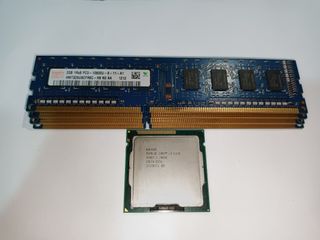 i3 2120 + 4 DDR3 RAM Modules (2GB Each) (CPU + RAM)